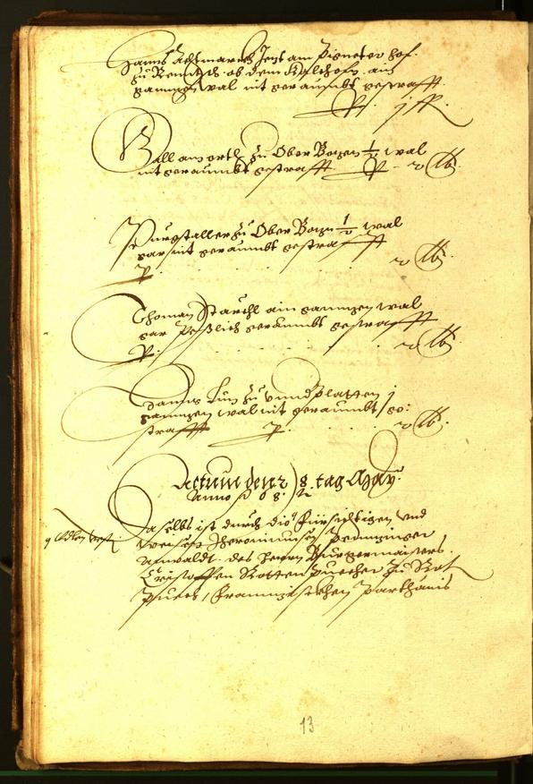 Civic Archives of Bozen-Bolzano - BOhisto Minutes of the council 1568/69 