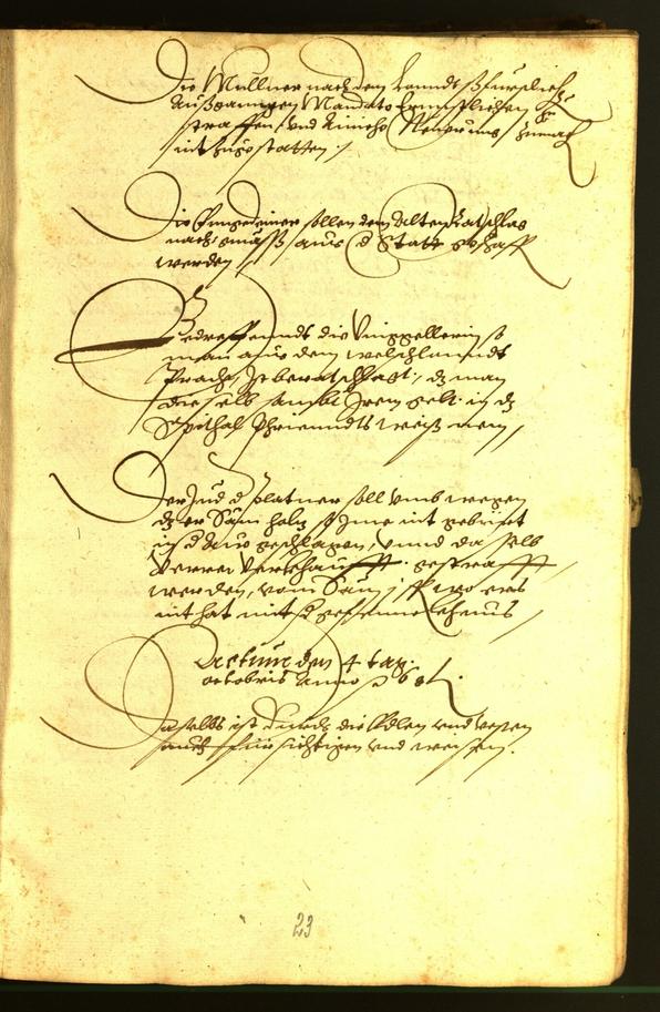 Archivio Storico della Città di Bolzano - BOhisto protocollo consiliare 1568/69 