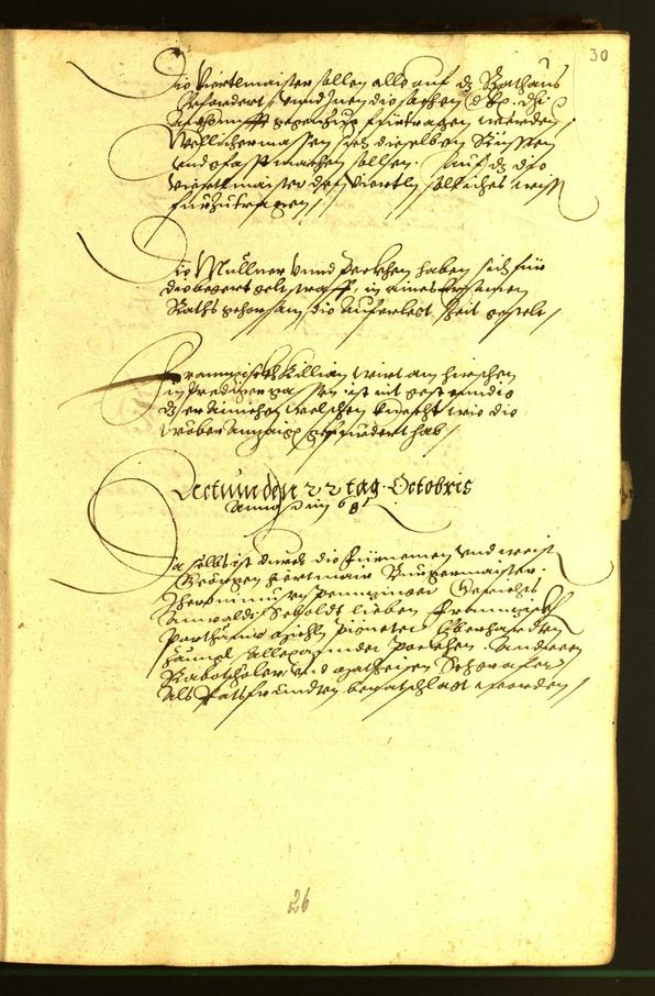 Civic Archives of Bozen-Bolzano - BOhisto Minutes of the council 1568/69 