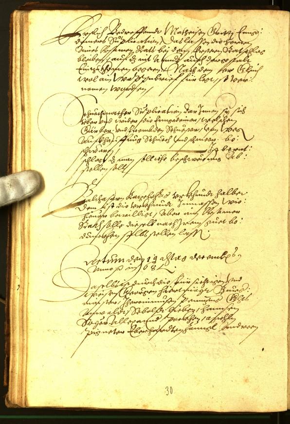 Civic Archives of Bozen-Bolzano - BOhisto Minutes of the council 1568/69 
