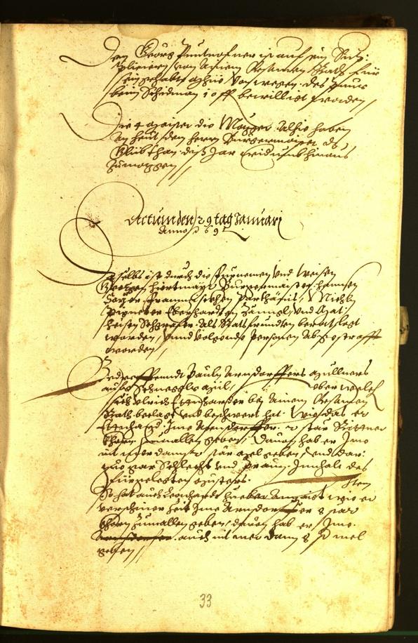 Stadtarchiv Bozen - BOhisto Ratsprotokoll 1568/69 