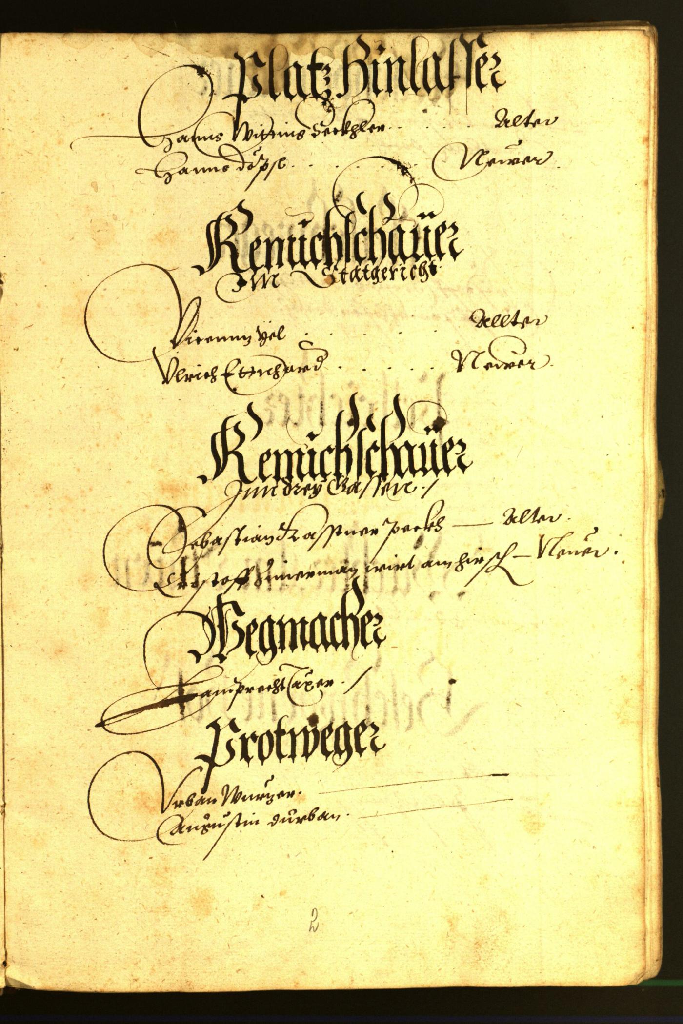 Stadtarchiv Bozen - BOhisto Ratsprotokoll 1568/69 