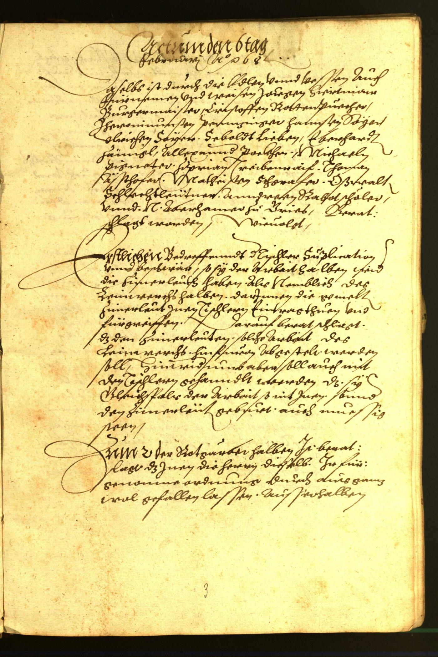 Civic Archives of Bozen-Bolzano - BOhisto Minutes of the council 1568/69 