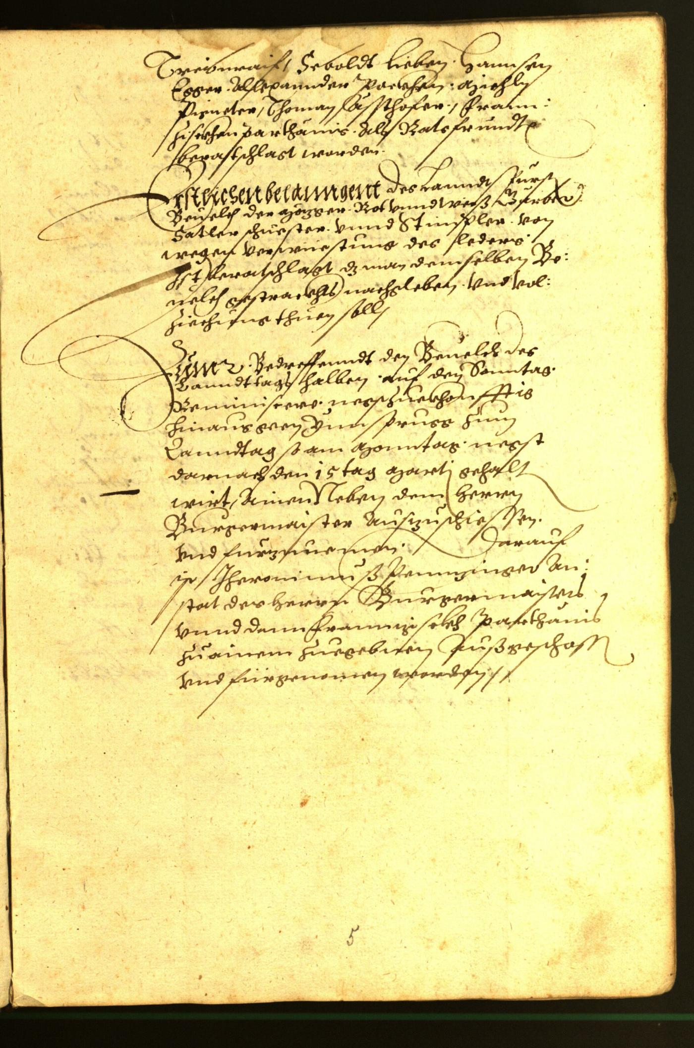 Archivio Storico della Città di Bolzano - BOhisto protocollo consiliare 1568/69 