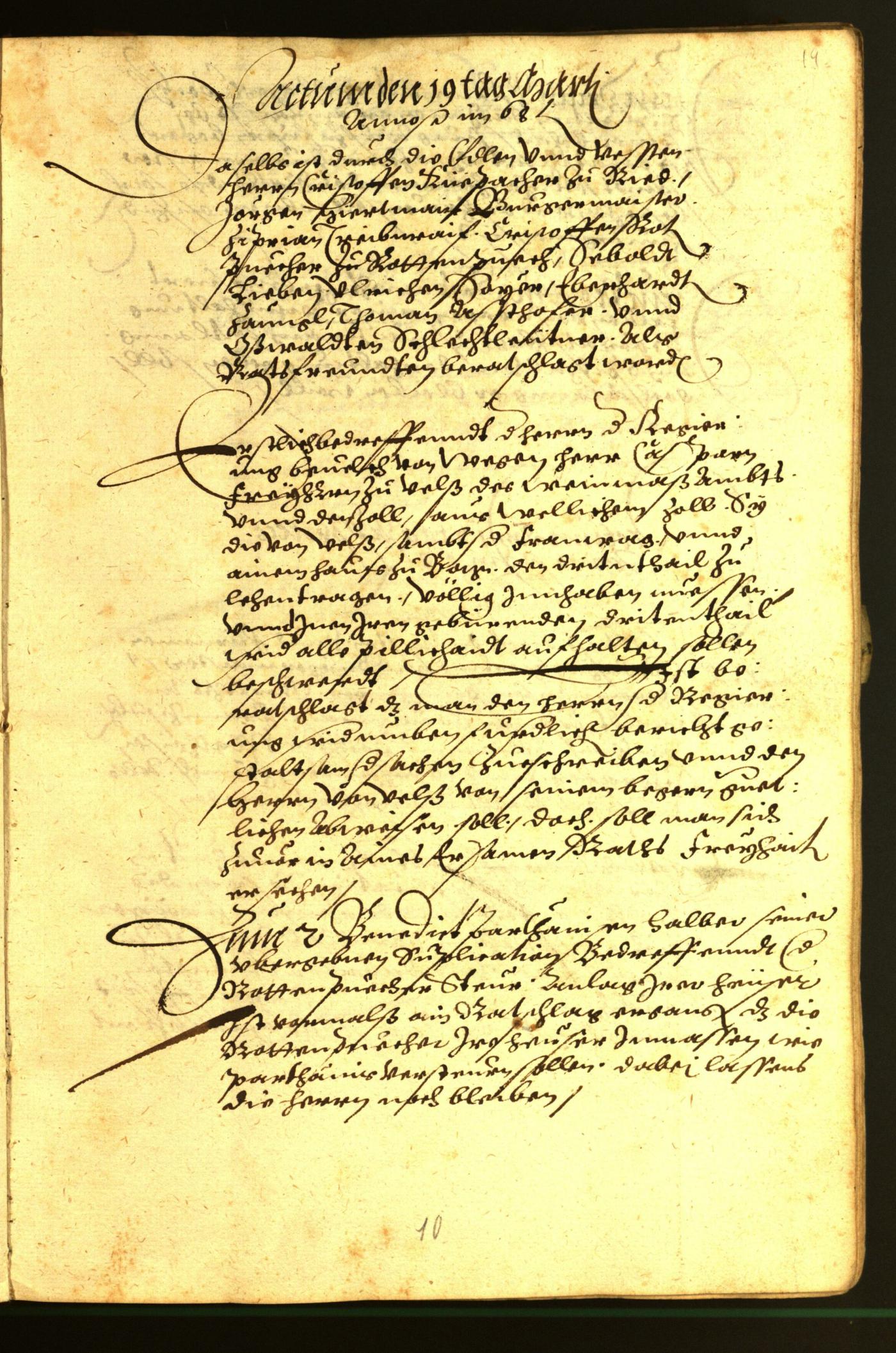 Civic Archives of Bozen-Bolzano - BOhisto Minutes of the council 1568/69 