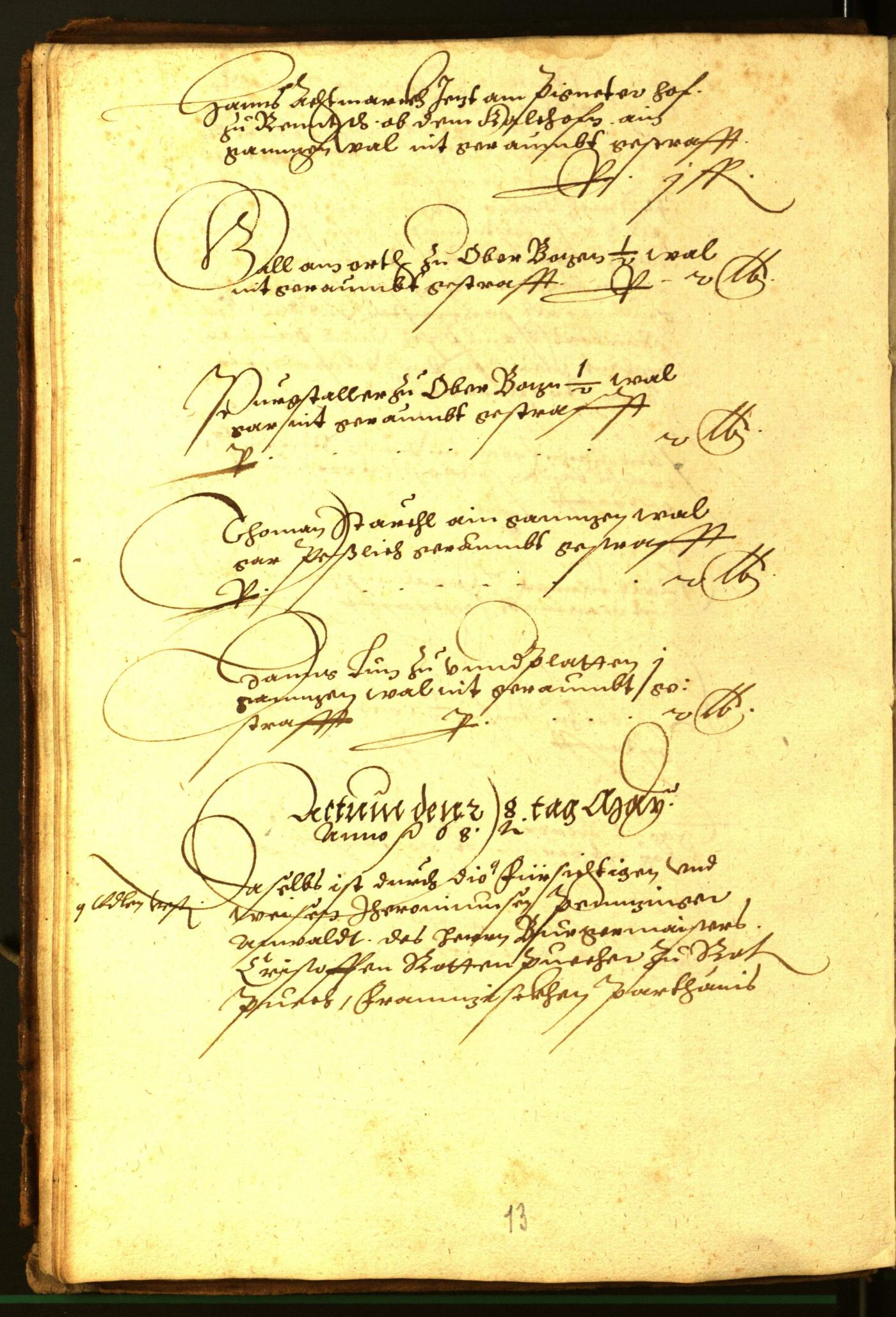 Stadtarchiv Bozen - BOhisto Ratsprotokoll 1568/69 