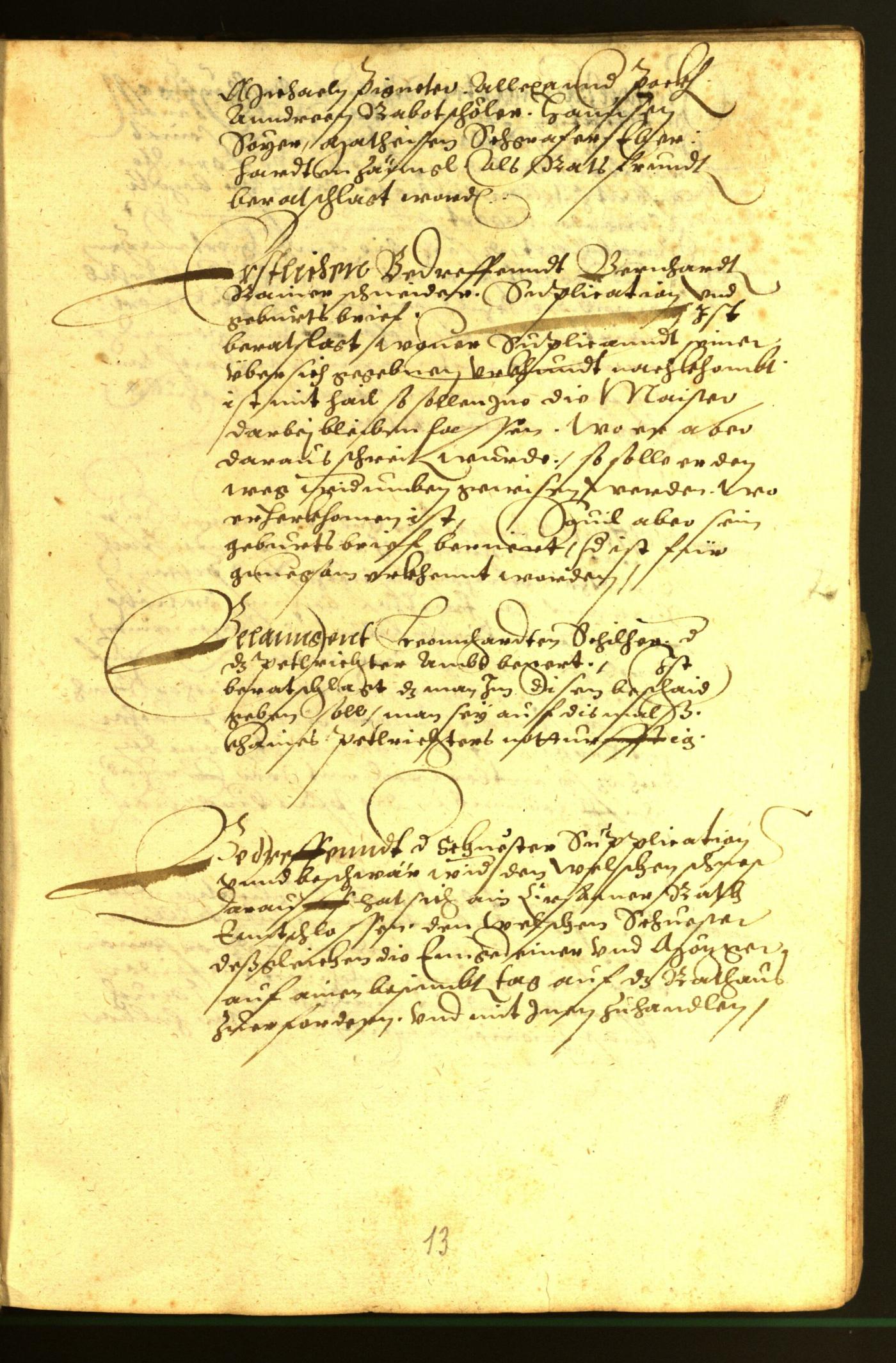 Stadtarchiv Bozen - BOhisto Ratsprotokoll 1568/69 