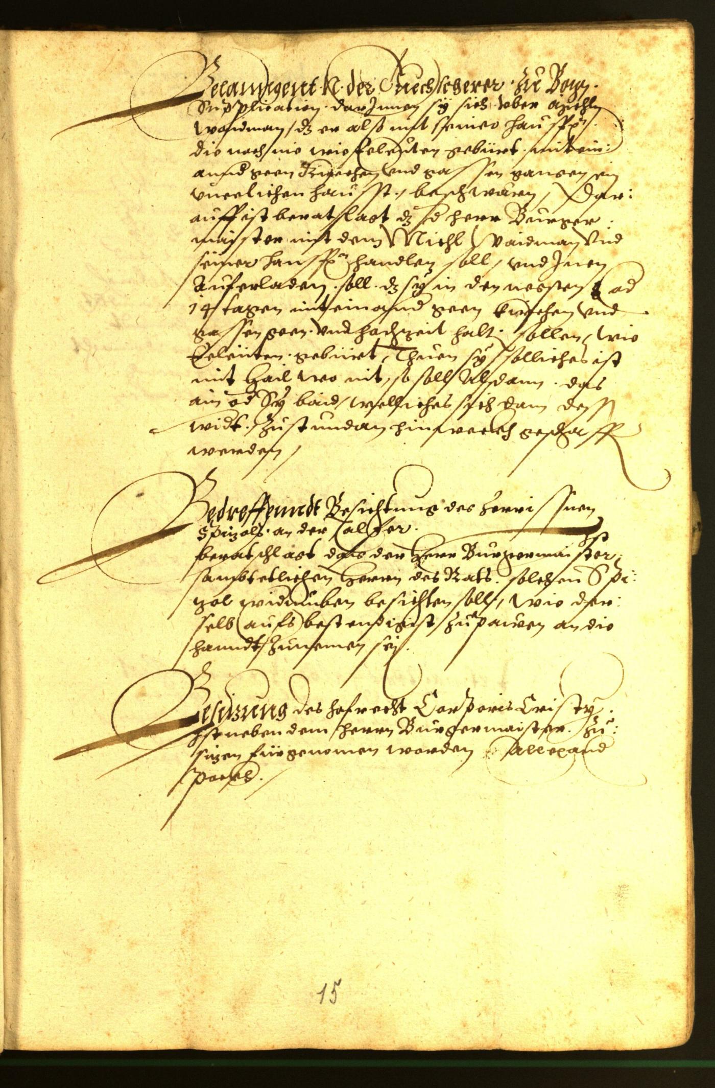 Archivio Storico della Città di Bolzano - BOhisto protocollo consiliare 1568/69 