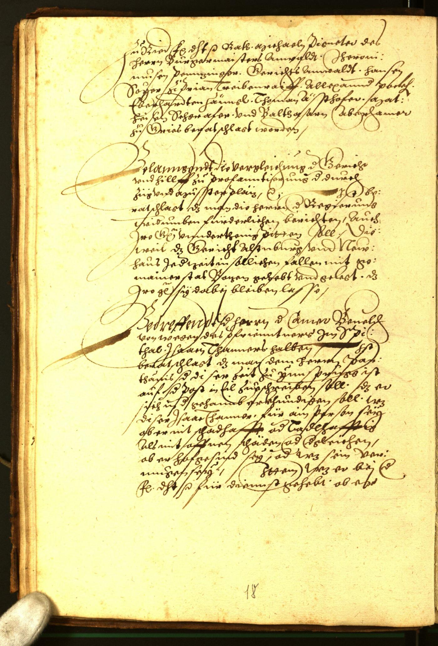 Archivio Storico della Città di Bolzano - BOhisto protocollo consiliare 1568/69 