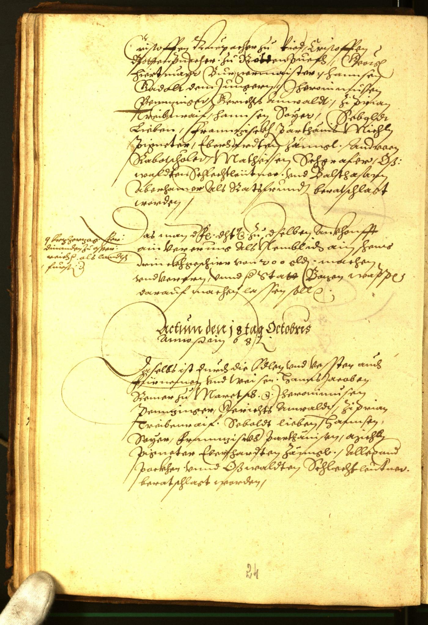 Civic Archives of Bozen-Bolzano - BOhisto Minutes of the council 1568/69 