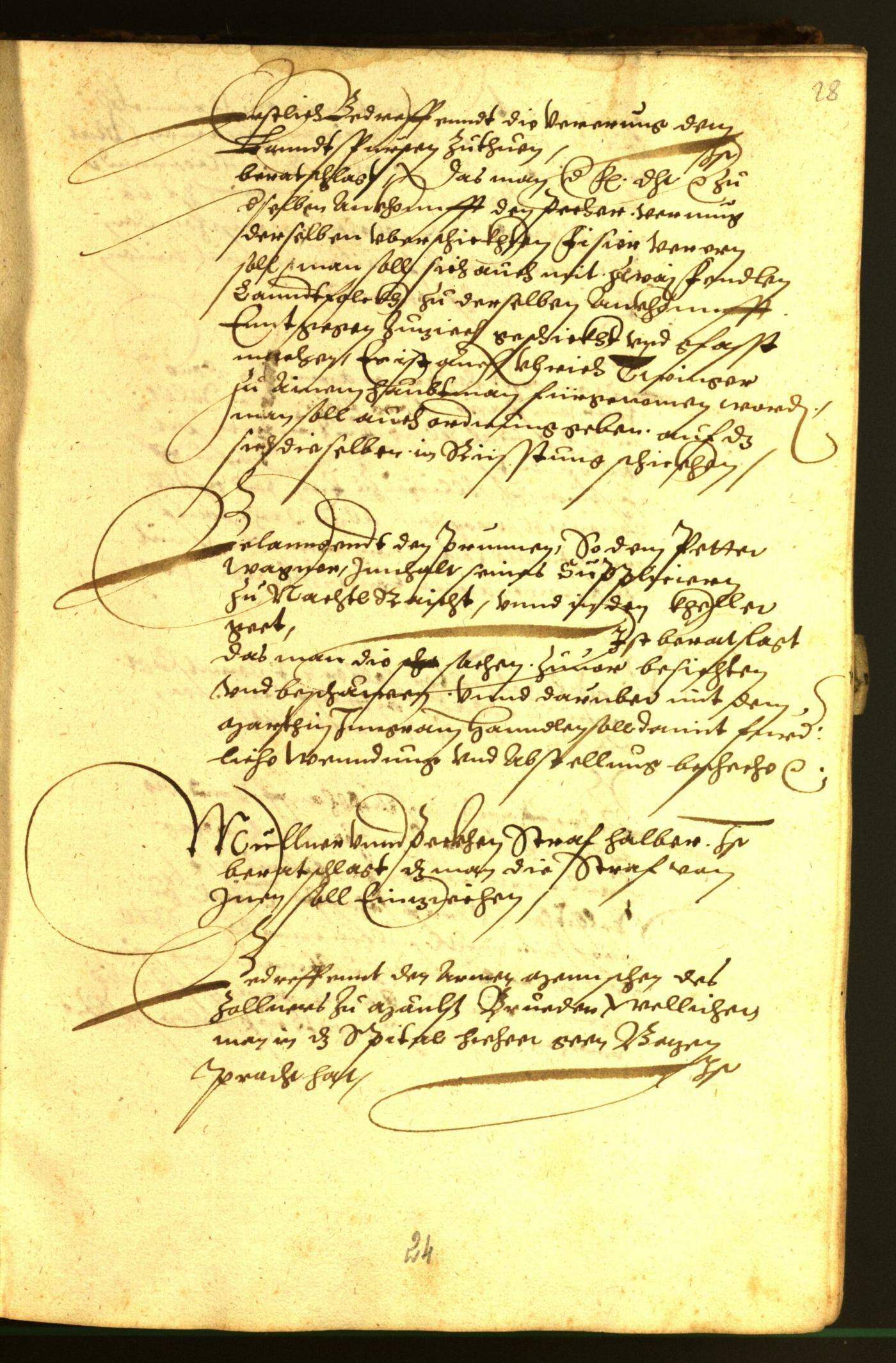 Stadtarchiv Bozen - BOhisto Ratsprotokoll 1568/69 