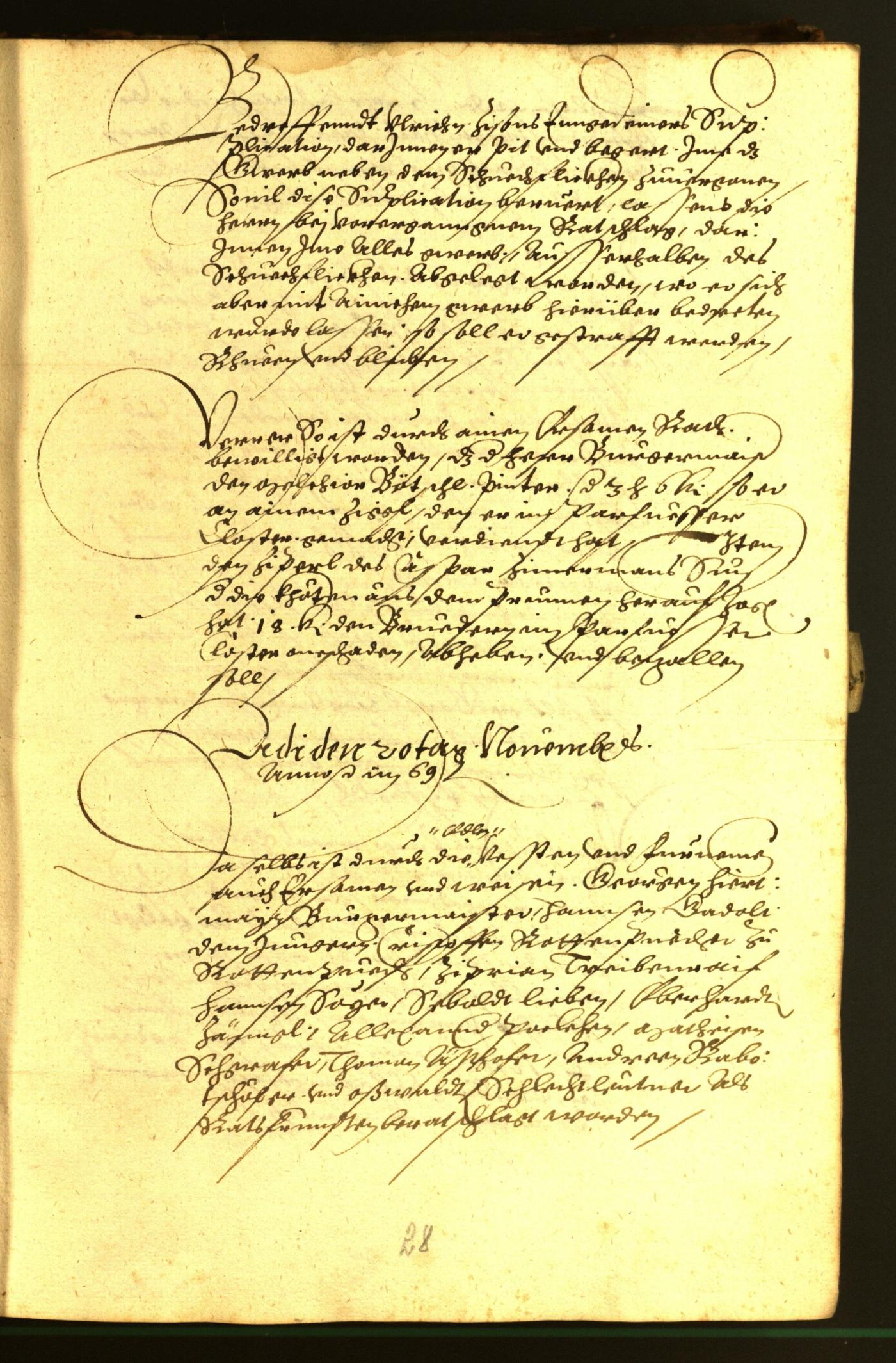 Civic Archives of Bozen-Bolzano - BOhisto Minutes of the council 1568/69 