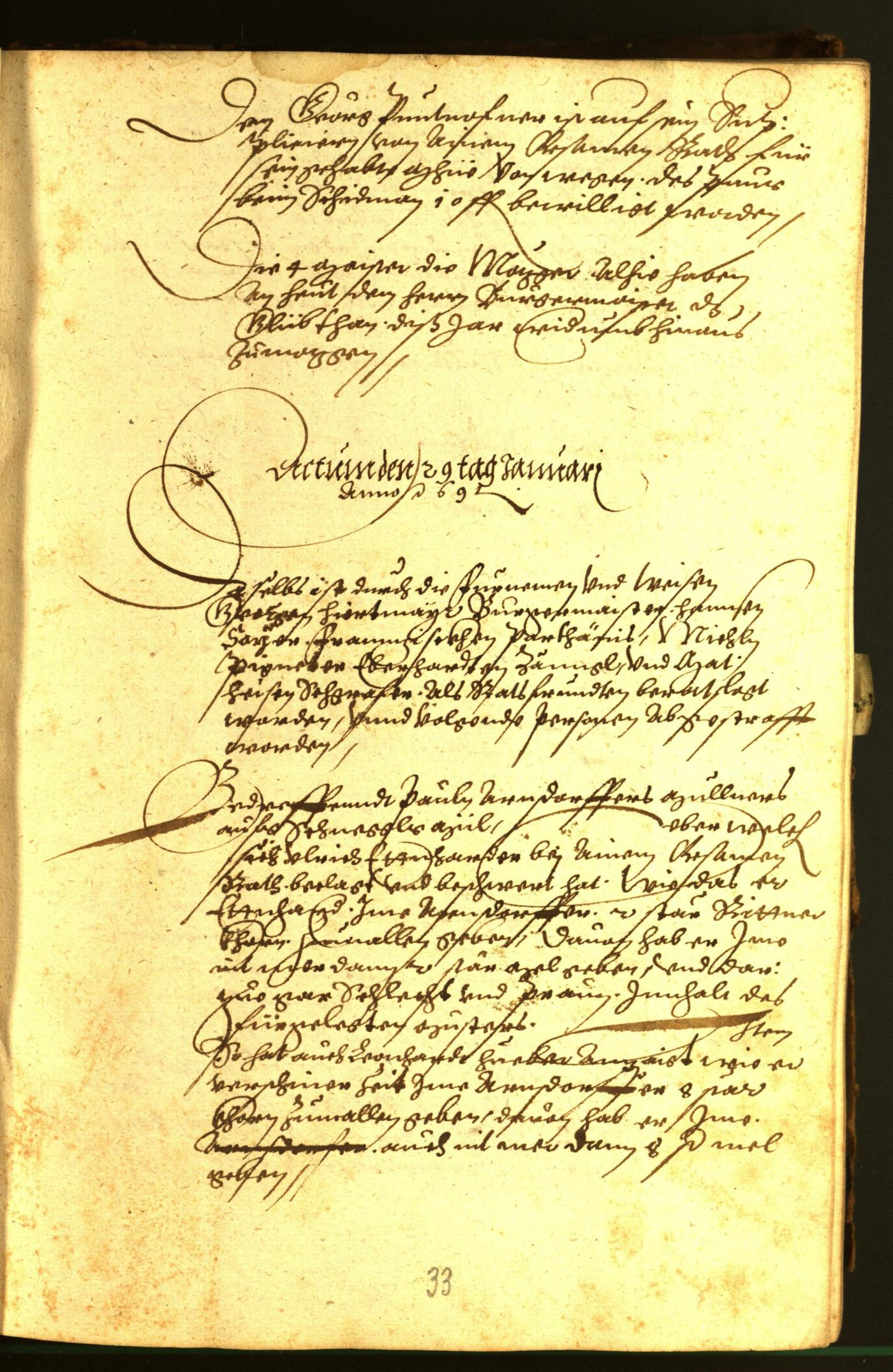 Civic Archives of Bozen-Bolzano - BOhisto Minutes of the council 1568/69 