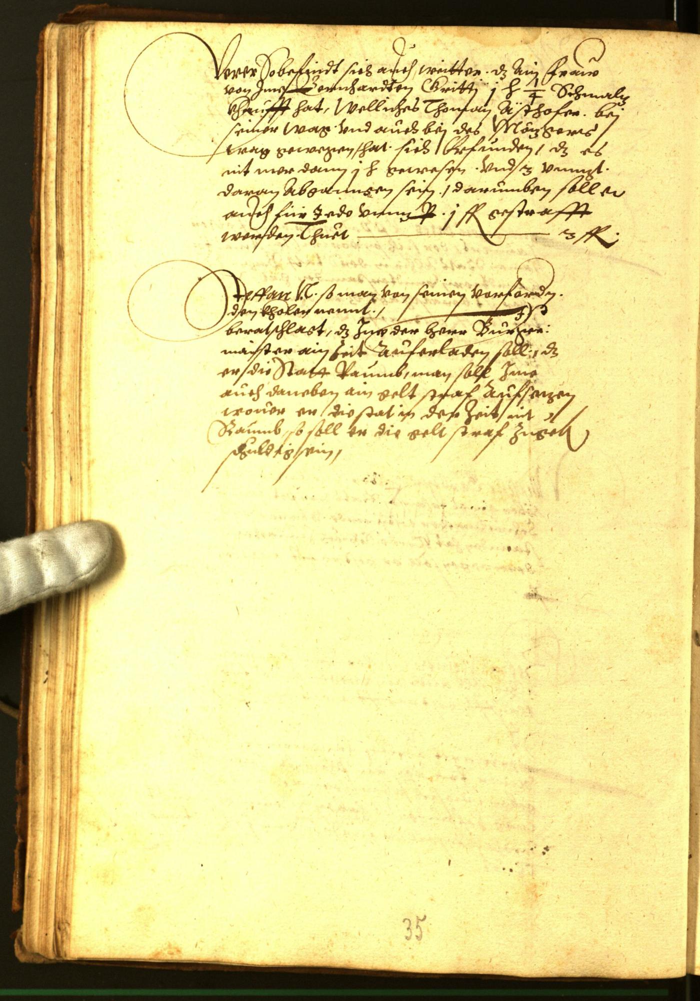 Civic Archives of Bozen-Bolzano - BOhisto Minutes of the council 1568/69 