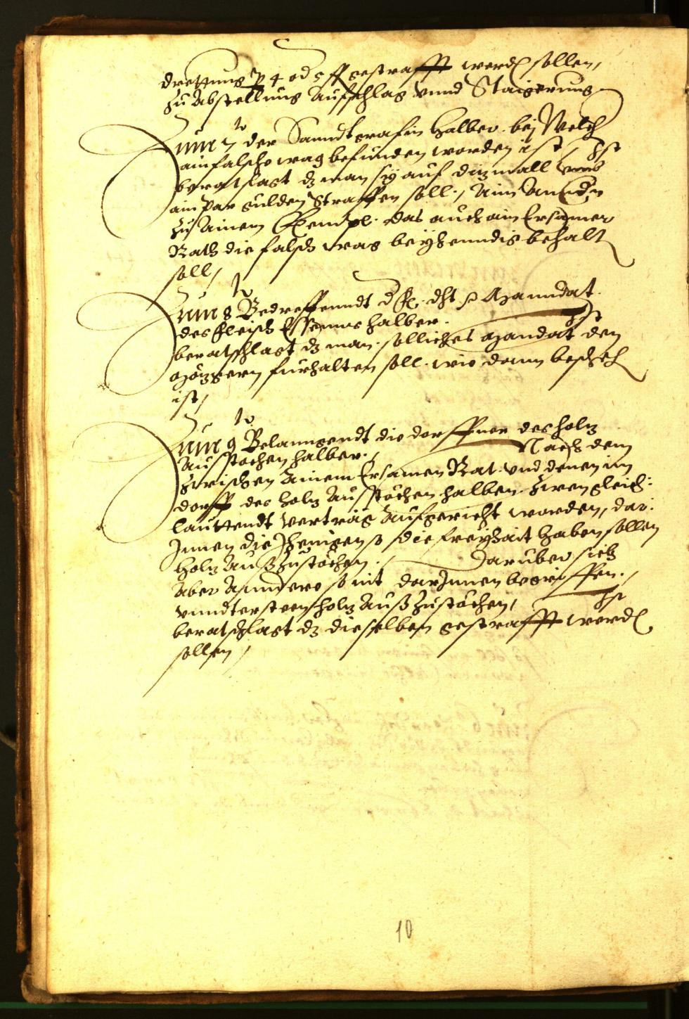 Stadtarchiv Bozen - BOhisto Ratsprotokoll 1568/69 