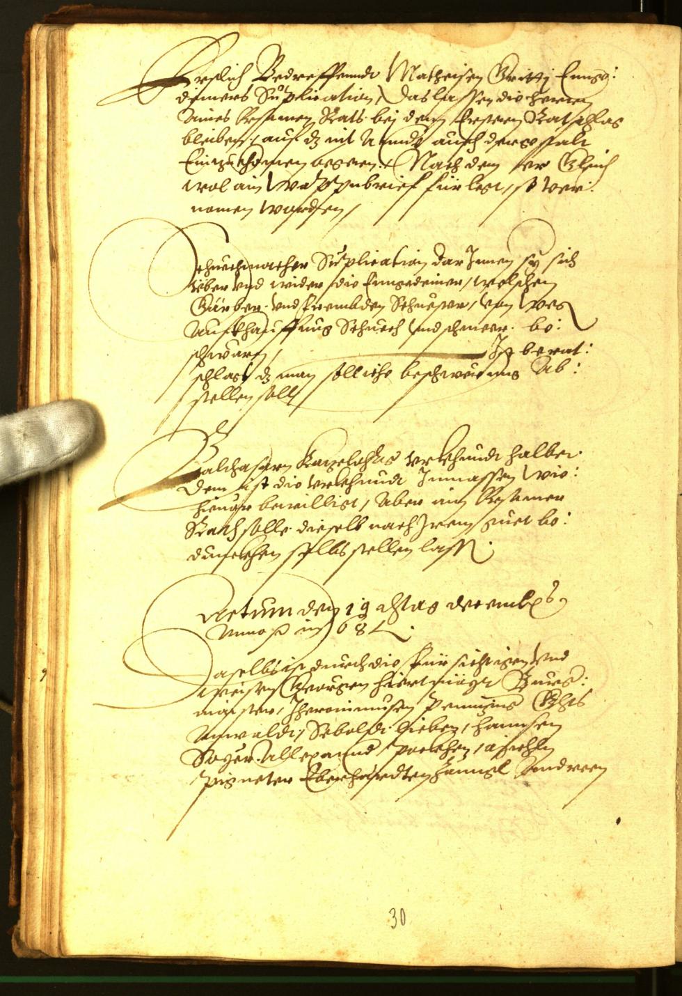 Archivio Storico della Città di Bolzano - BOhisto protocollo consiliare 1568/69 