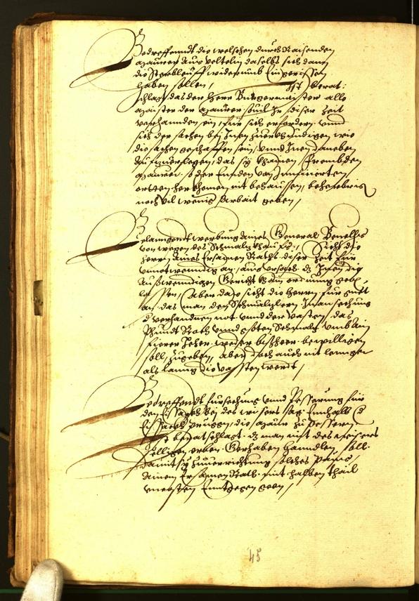 Civic Archives of Bozen-Bolzano - BOhisto Minutes of the council 1569 