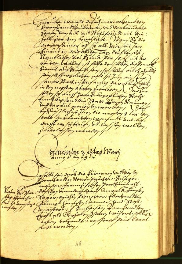 Stadtarchiv Bozen - BOhisto Ratsprotokoll 1569 