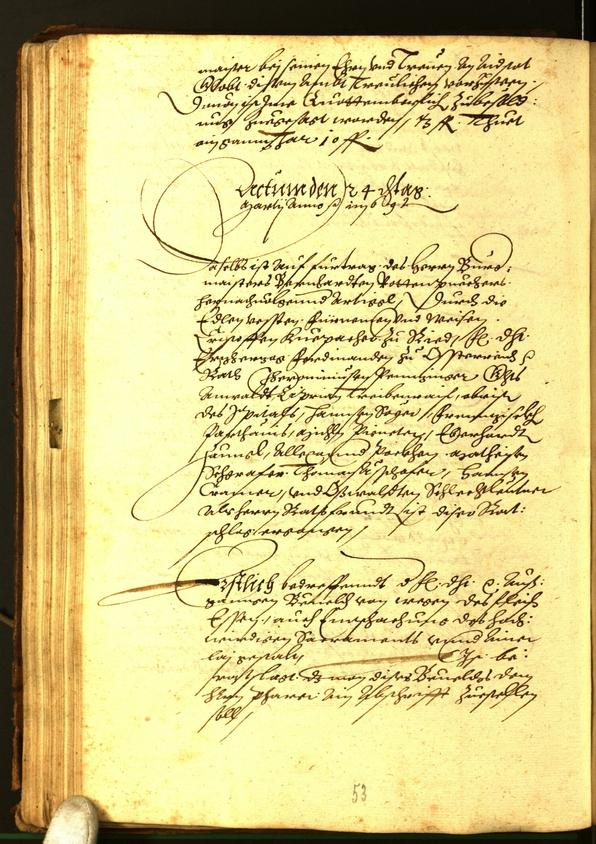 Civic Archives of Bozen-Bolzano - BOhisto Minutes of the council 1569 