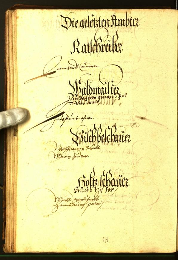 Stadtarchiv Bozen - BOhisto Ratsprotokoll 1569 