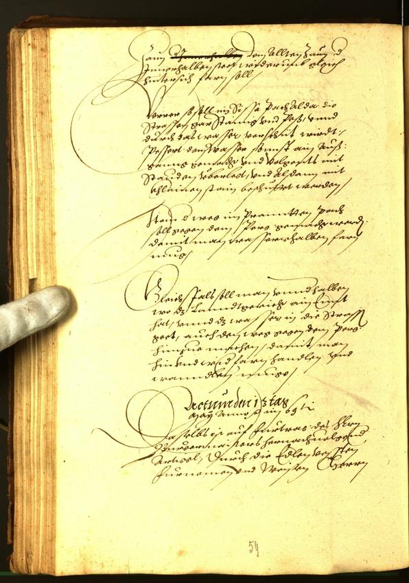 Civic Archives of Bozen-Bolzano - BOhisto Minutes of the council 1569 