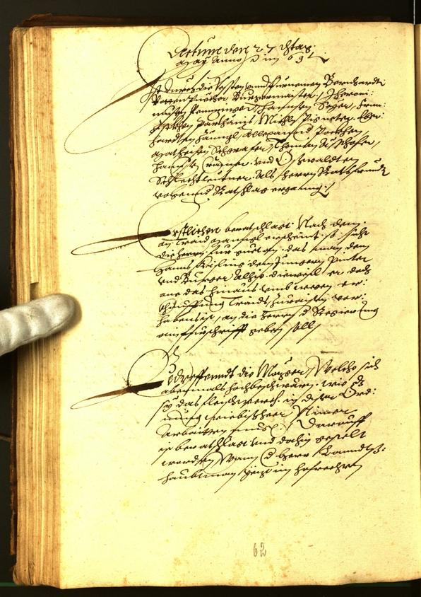 Civic Archives of Bozen-Bolzano - BOhisto Minutes of the council 1569 