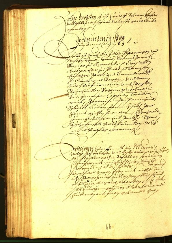 Civic Archives of Bozen-Bolzano - BOhisto Minutes of the council 1569 