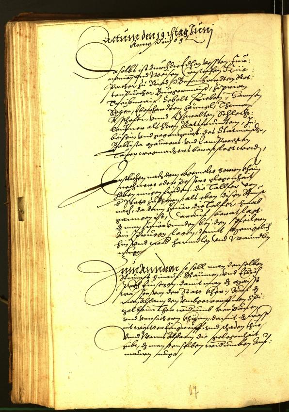 Civic Archives of Bozen-Bolzano - BOhisto Minutes of the council 1569 