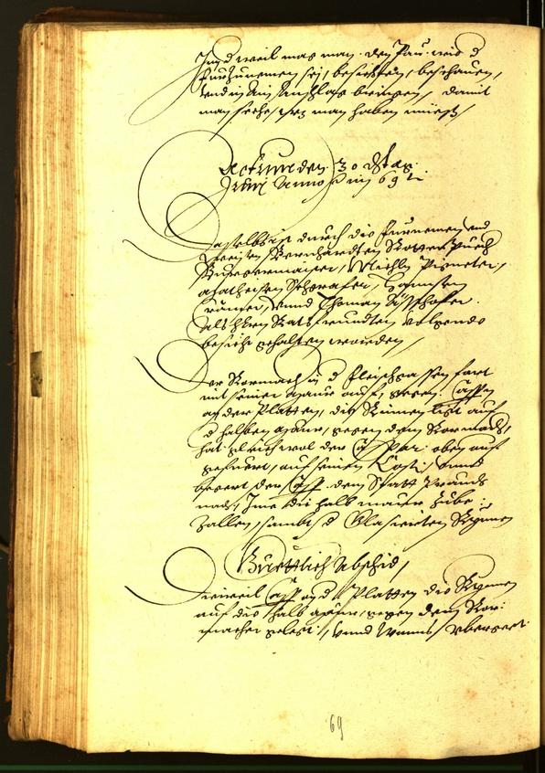 Civic Archives of Bozen-Bolzano - BOhisto Minutes of the council 1569 