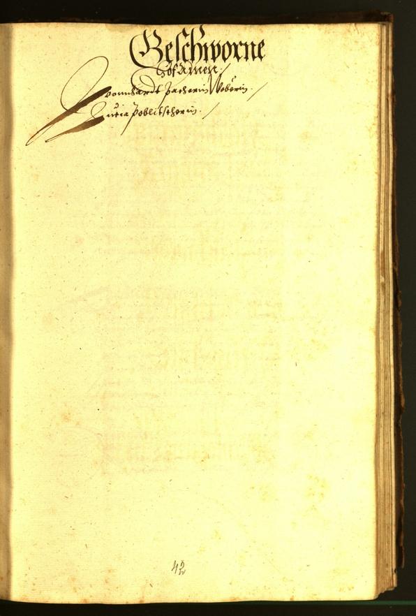 Civic Archives of Bozen-Bolzano - BOhisto Minutes of the council 1569 