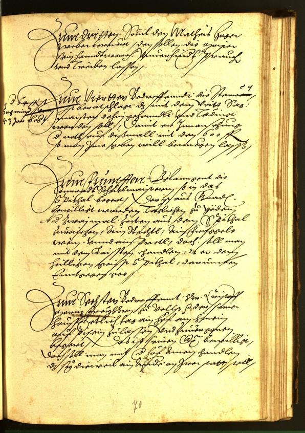 Stadtarchiv Bozen - BOhisto Ratsprotokoll 1569 