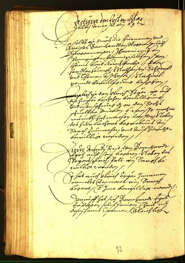Archivio Storico della Città di Bolzano - BOhisto protocollo consiliare 1569 