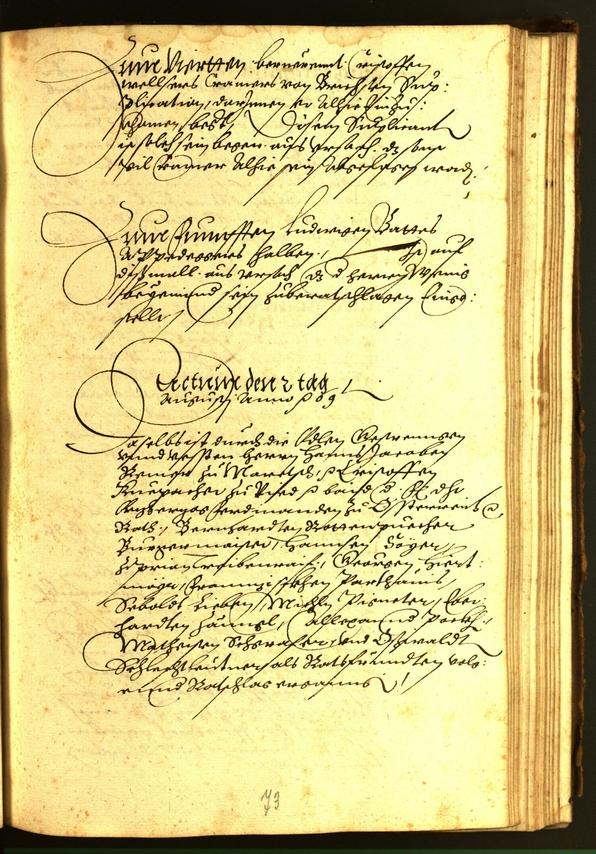 Civic Archives of Bozen-Bolzano - BOhisto Minutes of the council 1569 