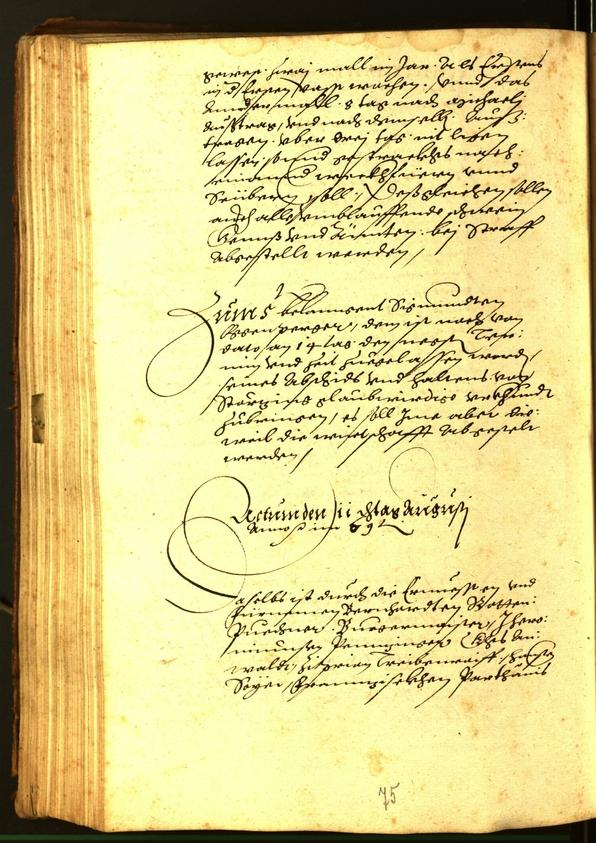 Stadtarchiv Bozen - BOhisto Ratsprotokoll 1569 