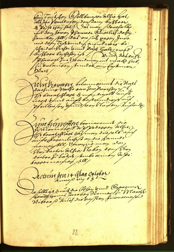 Stadtarchiv Bozen - BOhisto Ratsprotokoll 1569 