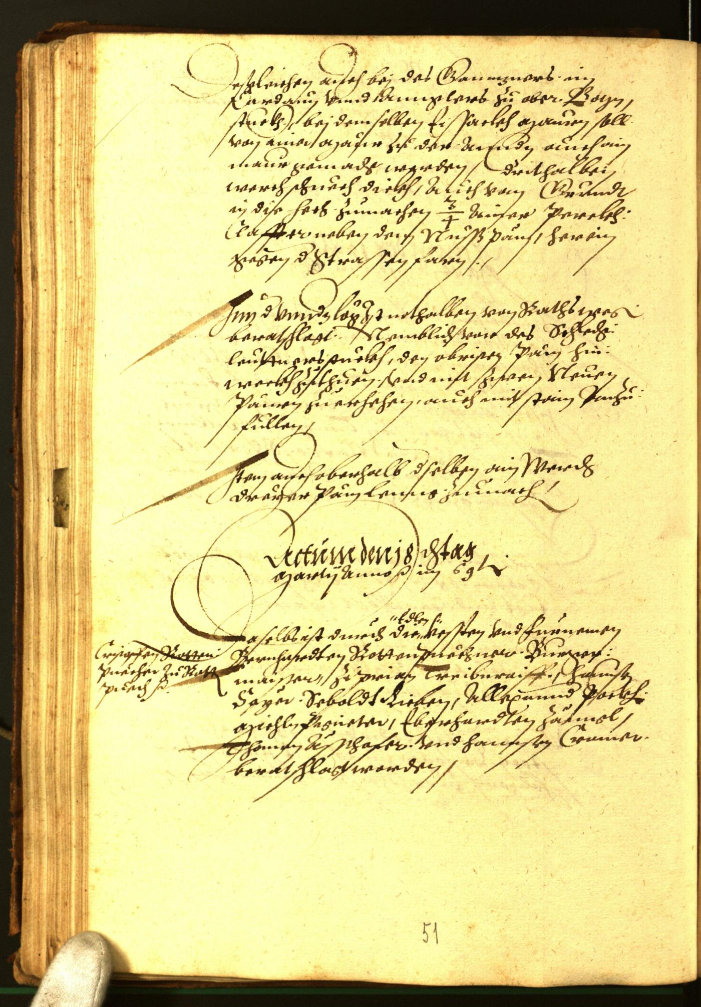 Civic Archives of Bozen-Bolzano - BOhisto Minutes of the council 1569 