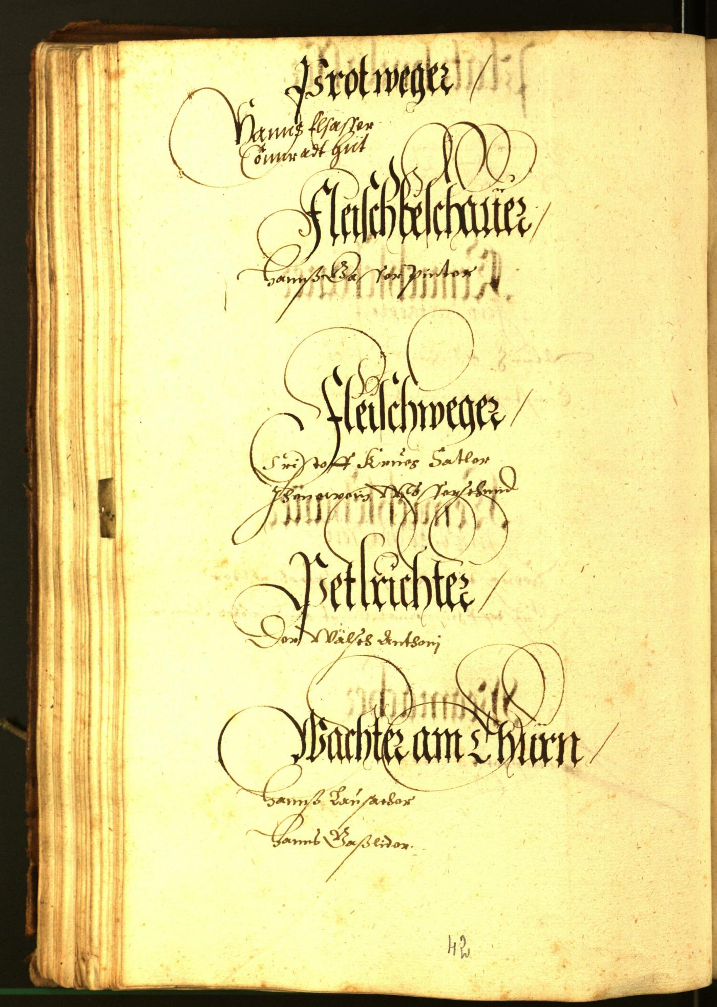 Stadtarchiv Bozen - BOhisto Ratsprotokoll 1569 