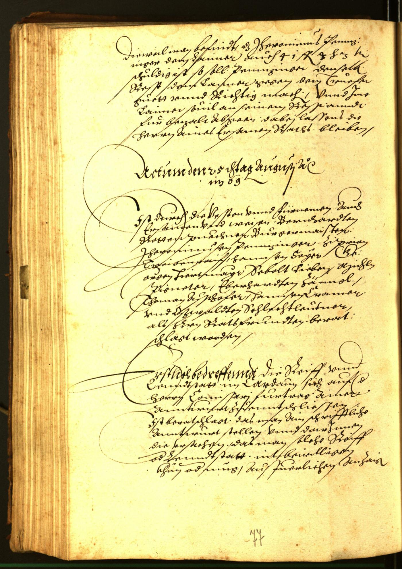 Archivio Storico della Città di Bolzano - BOhisto protocollo consiliare 1569 