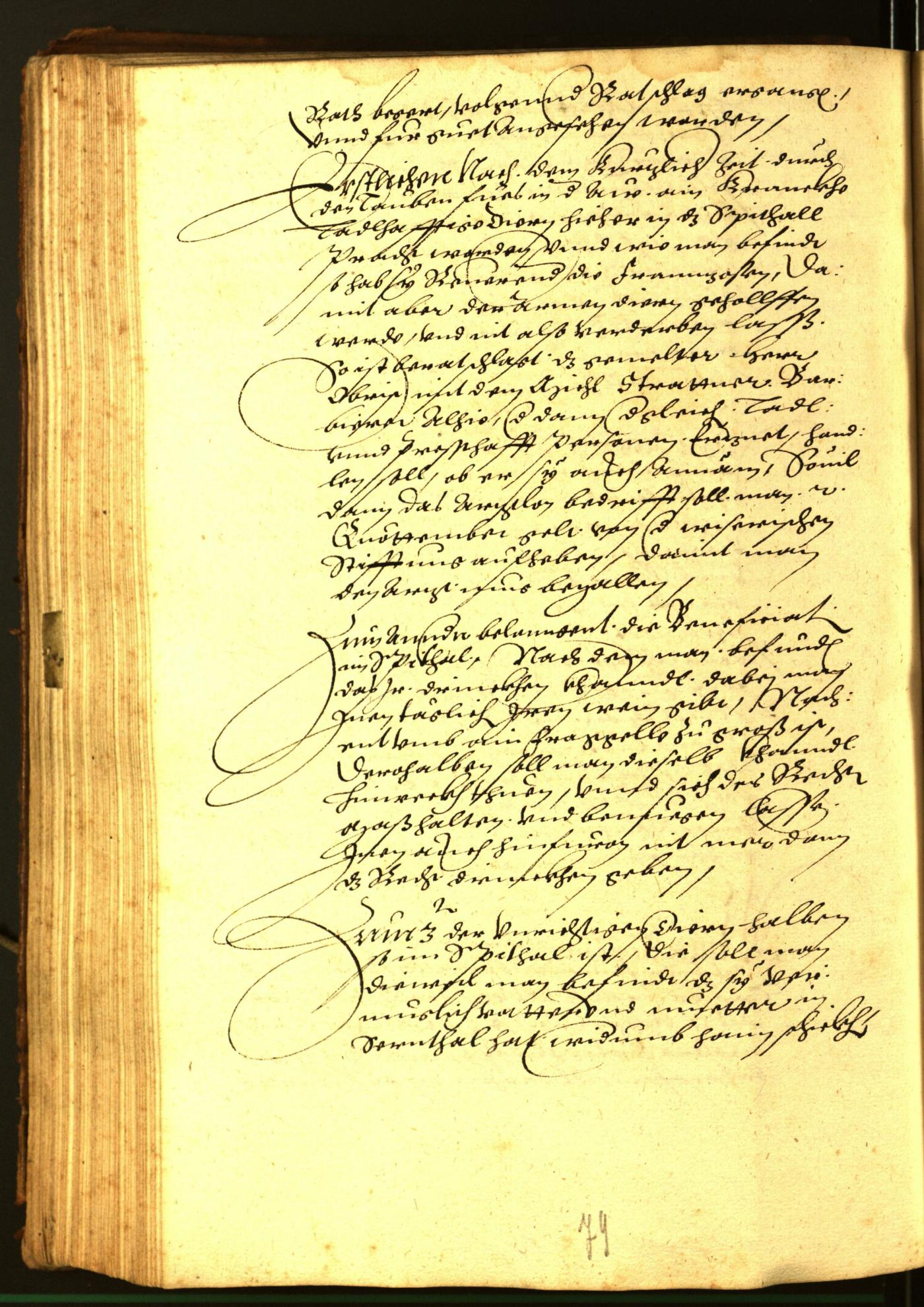 Stadtarchiv Bozen - BOhisto Ratsprotokoll 1569 