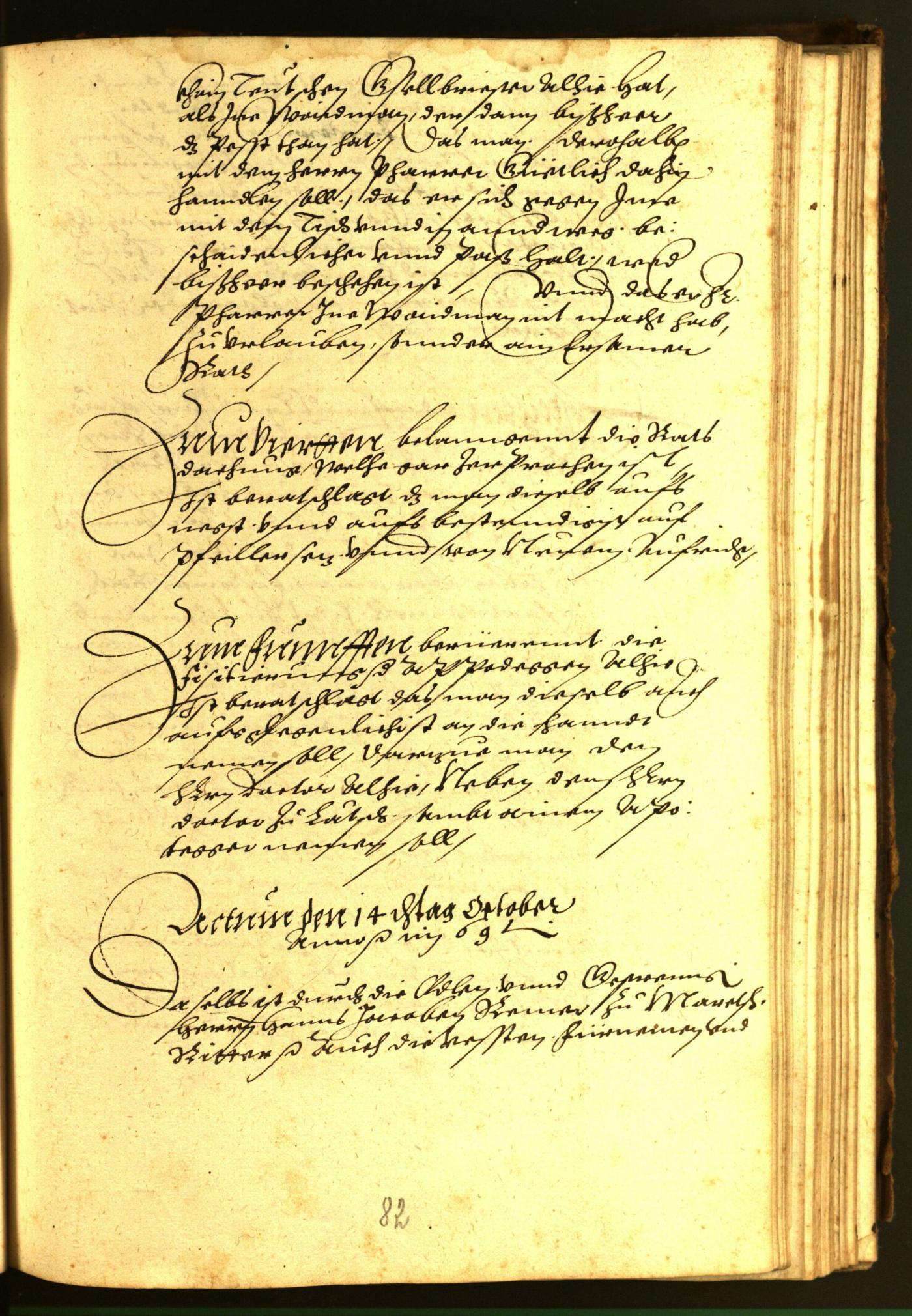 Civic Archives of Bozen-Bolzano - BOhisto Minutes of the council 1569 