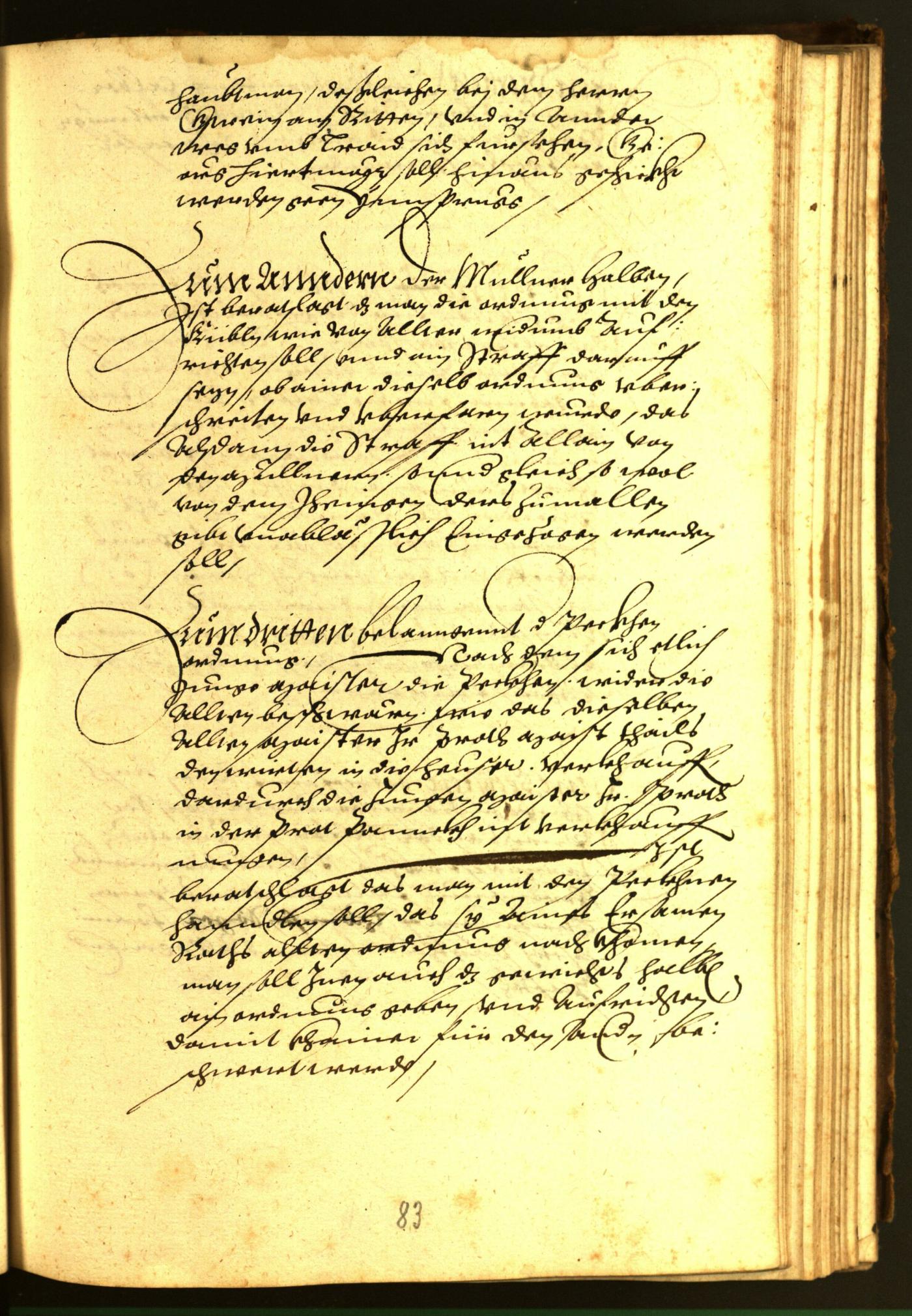 Stadtarchiv Bozen - BOhisto Ratsprotokoll 1569 