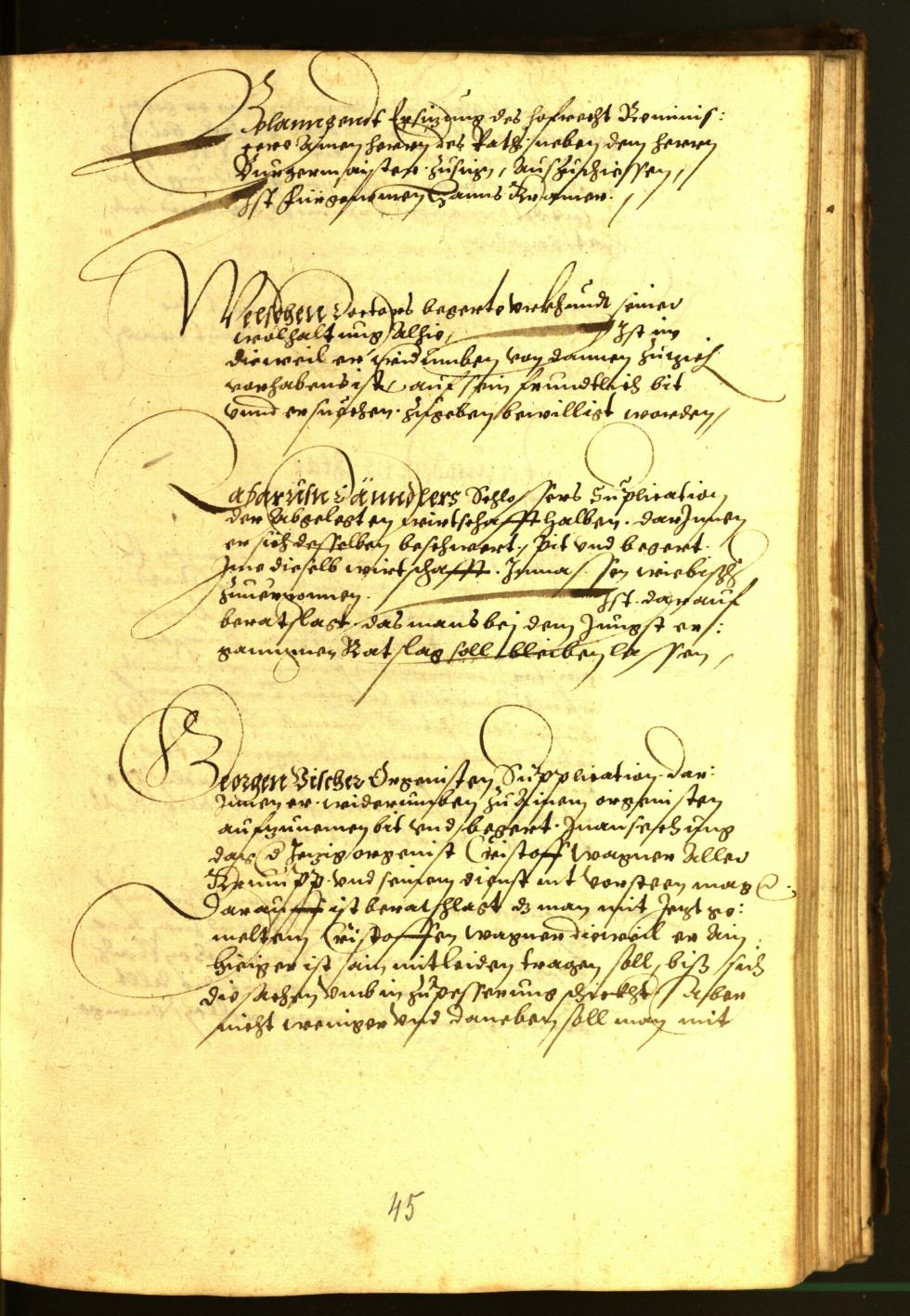 Civic Archives of Bozen-Bolzano - BOhisto Minutes of the council 1569 