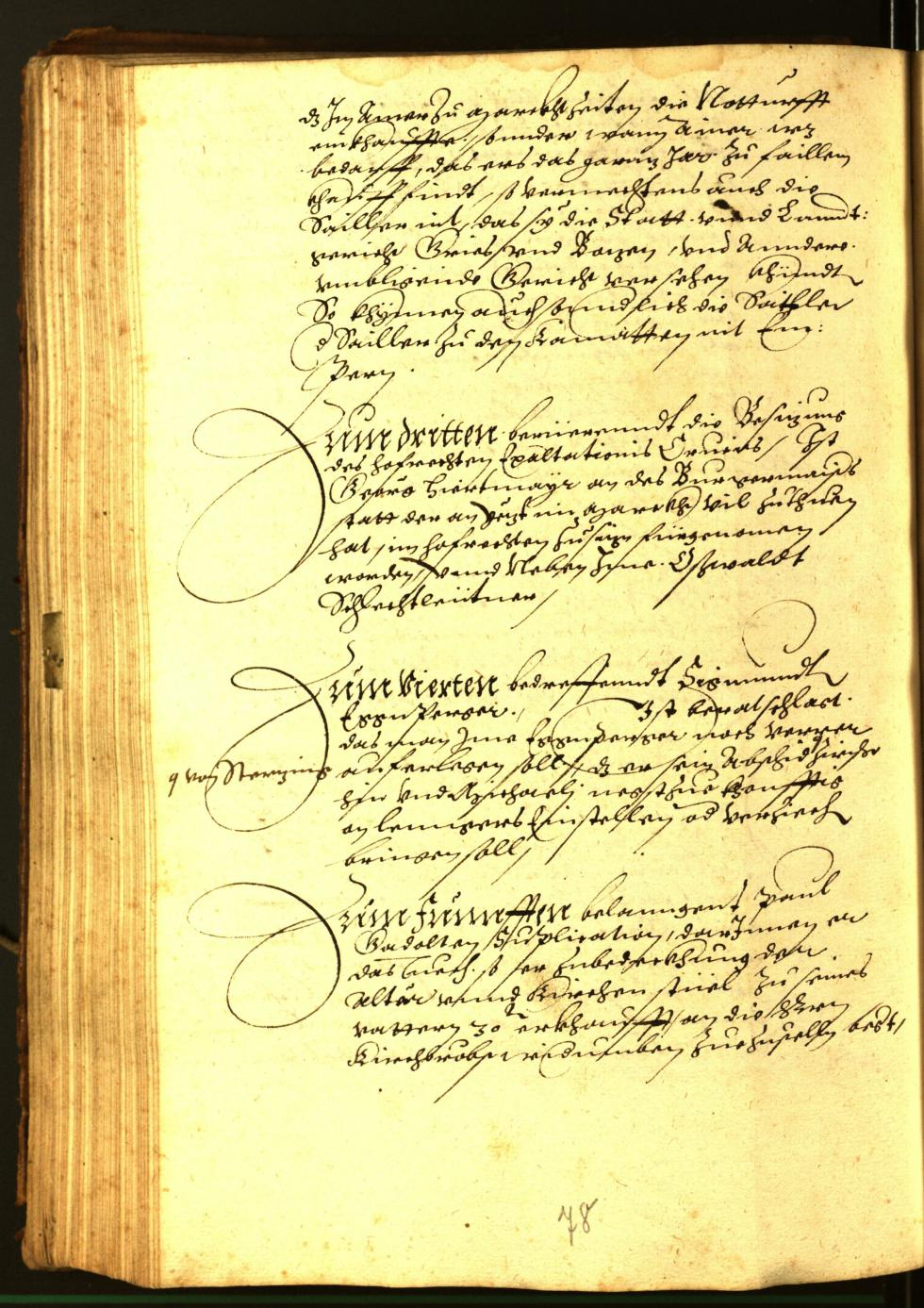 Civic Archives of Bozen-Bolzano - BOhisto Minutes of the council 1569 