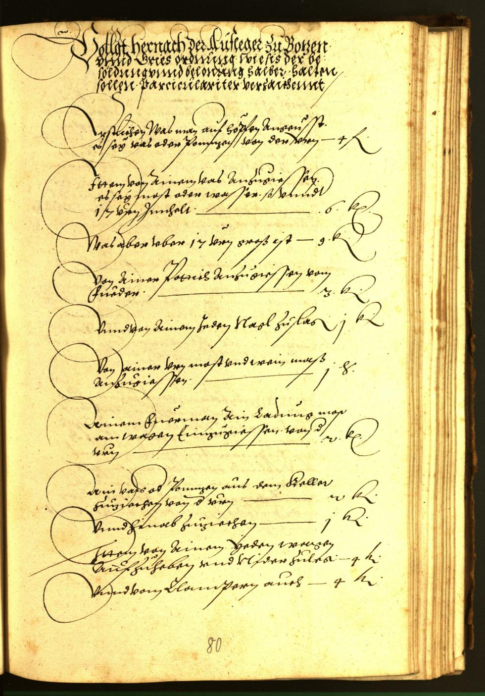 Civic Archives of Bozen-Bolzano - BOhisto Minutes of the council 1569 