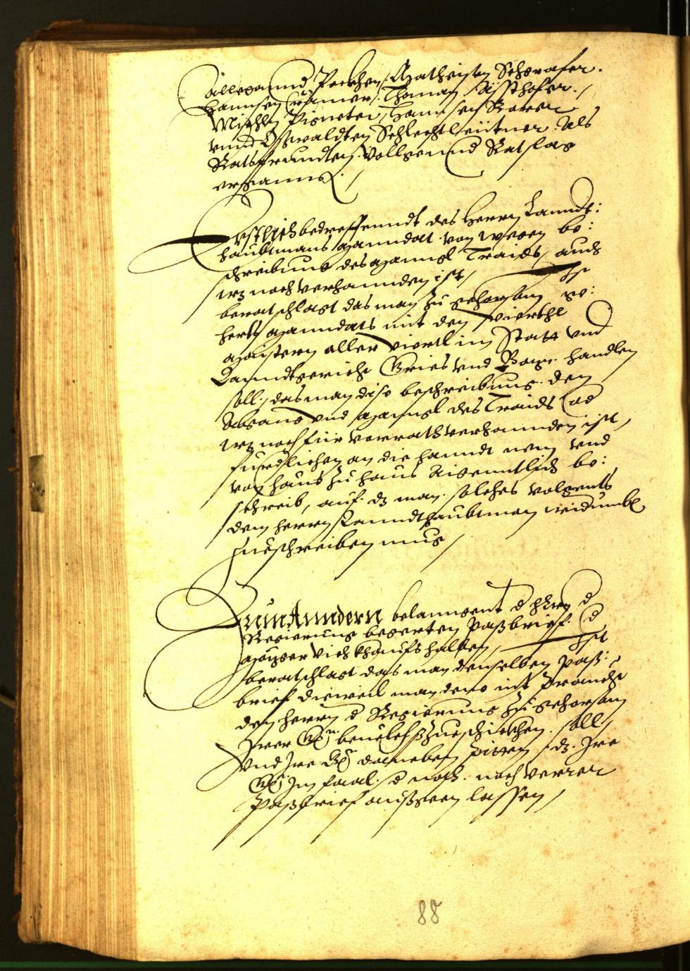 Civic Archives of Bozen-Bolzano - BOhisto Minutes of the council 1569 