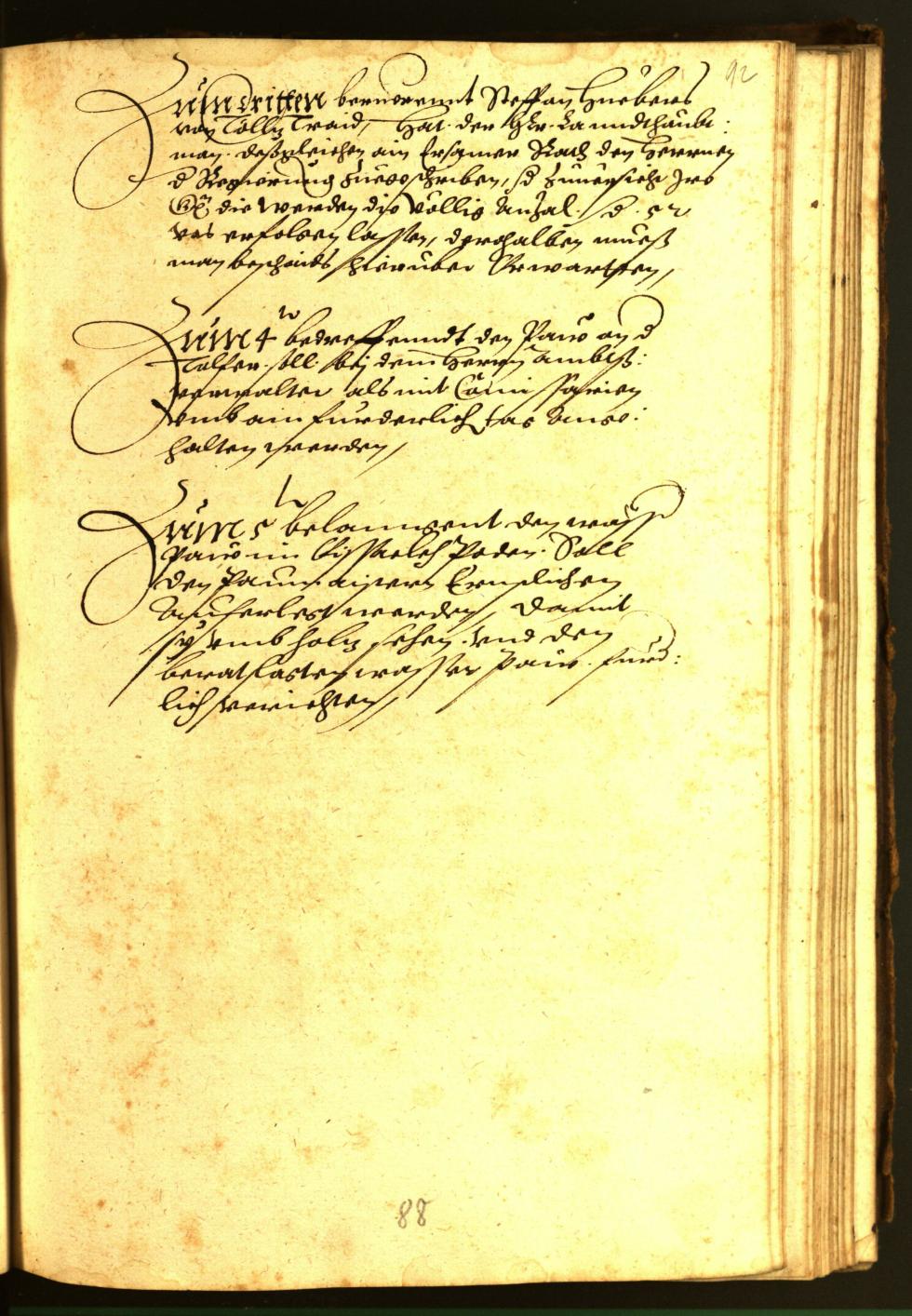 Stadtarchiv Bozen - BOhisto Ratsprotokoll 1569 