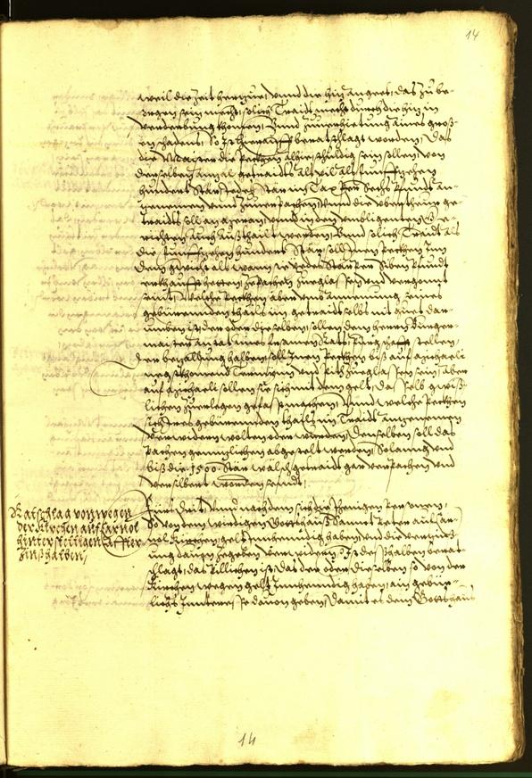 Stadtarchiv Bozen - BOhisto Ratsprotokoll 1573 