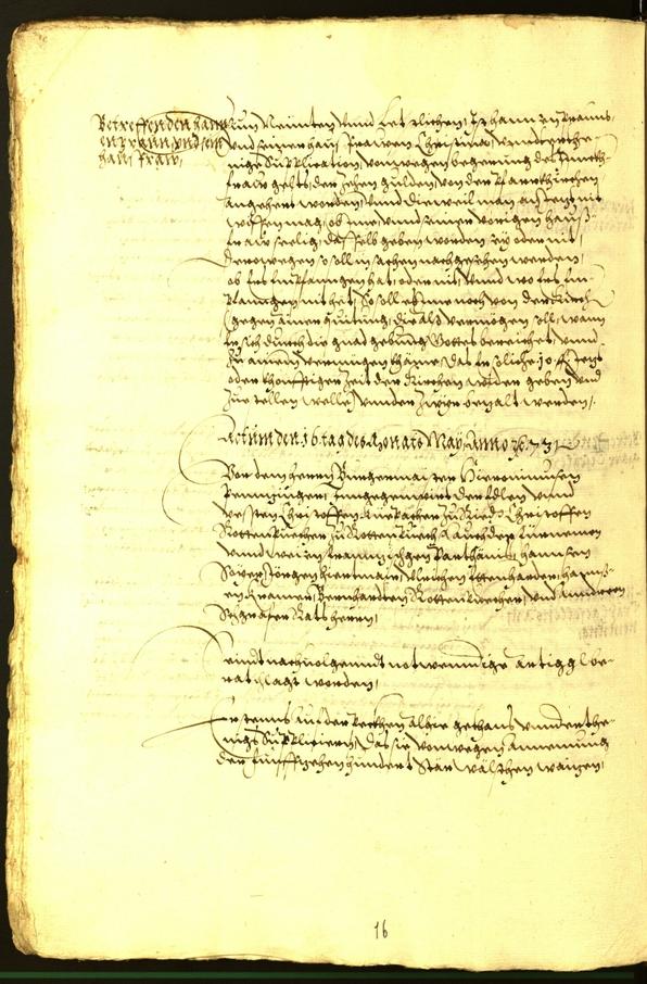 Civic Archives of Bozen-Bolzano - BOhisto Minutes of the council 1573 