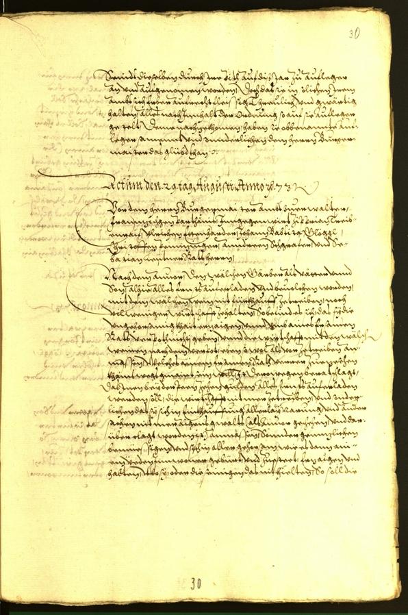 Civic Archives of Bozen-Bolzano - BOhisto Minutes of the council 1573 