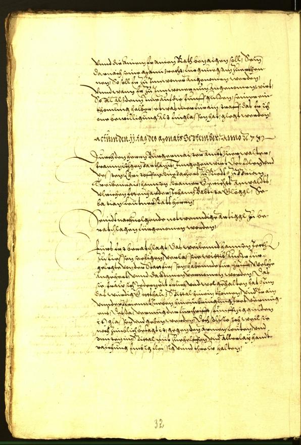 Civic Archives of Bozen-Bolzano - BOhisto Minutes of the council 1573 